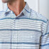 ფოტო #8 პროდუქტის Mens' Short Sleeve Linen Button Down Shirt