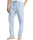 Фото #1 товара Men's Printed Woven Pajama Pants