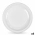 Фото #1 товара Набор многоразовых тарелок Algon Круглый Белый Пластик 25 x 25 x 2,5 cm (6 штук)