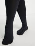 ASOS DESIGN Curve 90 denier super stretch improved fit tights in black