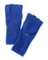 Фото #1 товара Amicale Cashmere Knit Pop Top Cashmere Gloves Women's Blue