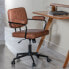 Office Chair 56 x 56 x 92 cm Camel