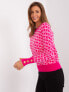 Фото #14 товара Свитер Wool Fashion Italia Dark Pink Boucle