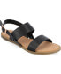ფოტო #1 პროდუქტის Women's Lavine Double Strap Flat Sandals
