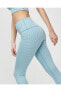 Фото #4 товара Леггинсы женские Nike Yoga High-waisted Crop Gingham Kadın Tayt Da1092-134