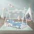 Фото #6 товара Kinderbett mit Lattenrost 70x140cm Mint