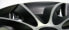 Фото #5 товара Колпаки на колеса NRM Wheel Trims Quad двухцветные черные/серебристые набор из 4 шт.