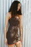 Фото #2 товара Эластичное платье с окантовкой ZARA