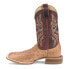 Фото #3 товара Justin Boots Moseley Ostrich Embroidered Square Toe Cowboy Mens Brown Casual Bo