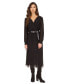 Фото #1 товара Платье для женщин Michael Kors Kate с поясом - Миди.