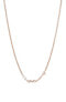Romantic bronze necklace with beads Icona LJ1695