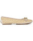 Фото #3 товара Donald Pliner Raya Raffia Ballerina Women's