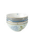 Фото #1 товара Heritage Collectables Mixed Designs Bowls in Gift Box, Set of 4