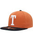 Men's Texas Orange, Black Texas Longhorns Logo Snapback Hat
