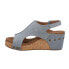 Фото #3 товара Corkys Carley Studded Wedge Womens Blue Casual Sandals 30-5316-BLDN