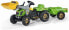 Rolly Toys Traktor Rolly zielony z łyżką i przyczepą 023134 (5023134)