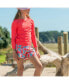 ფოტო #2 პროდუქტის Toddler, Child Girl Geo Melon Sustainable Board Shorts