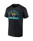 Фото #2 товара Men's Black, White Jacksonville Jaguars Two-Pack 2023 Schedule T-shirt Combo Set