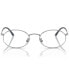 ფოტო #4 პროდუქტის Men's Oval Eyeglasses, AR 131VM 52