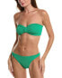 Hunza G 2Pc Jean Bikini Set Women's Green Os