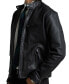 ფოტო #5 პროდუქტის Men's Café Racer Leather Jacket