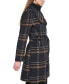 Фото #6 товара Womens Wool Blend Belted Wrap Coat, Created for Macys