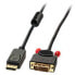 Фото #5 товара Lindy 3m DisplayPort to DVI Cable - 3 m - DVI-D - DisplayPort - 2.7 Gbit/s - Black - Male/Male