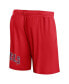Men's Red Los Angeles Angels Clincher Mesh Shorts