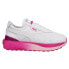 Фото #1 товара Puma Cruise Rider Perforated Platform Womens White Sneakers Casual Shoes 381402