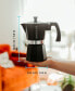 Milano Stovetop Espresso Maker Moka Pot 6 Espresso Cup Size 9.3 oz