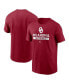 ფოტო #1 პროდუქტის Men's Crimson Oklahoma Sooners Football T-Shirt