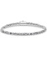 Borobudur Round 3mm Chain Bracelet in Sterling Silver
