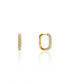 ფოტო #1 პროდუქტის Women's Chi 18K Gold Plated Brass Earrings