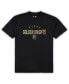 Men's Vegas Golden Knights Black, Heather Gray Big and Tall T-shirt and Pants Lounge Set