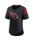 Фото #3 товара Women's Heather Black Arizona Cardinals Primary Logo Fashion Top