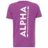 Фото #3 товара ALPHA INDUSTRIES Backprint short sleeve T-shirt