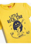 4SMB10172TK Koton Erkek Bebek T-shirt SARI