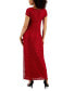 Фото #2 товара Women's Sequined-Lace Maxi Dress