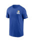 Men's Royal Los Angeles Rams Blitz Essential T-shirt