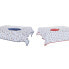 Набор столового белья DKD Home Decor 150 x 250 x 0,5 cm Красный Синий Белый (2 штук)
