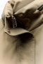 Фото #9 товара Длинная куртка с капюшоном ZARA
