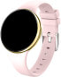 AMOLED Smartwatch DM75 – Gold - Pink