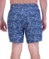 Men's Abstract Liquid Print Performance 7" Volley Shorts