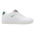 Фото #2 товара Puma Court Classy Blossom Lace Up Womens White Sneakers Casual Shoes 39509201