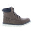 Фото #4 товара Fila Madison 1SH40157-200 Mens Brown Synthetic Lace Up Casual Dress Boots 9.5