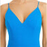 Фото #2 товара Коктейльное платье Aqua Asymmetric Flounce в синем цвете размер 8