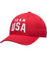 Фото #2 товара Big Boys Red Team USA New Logo Solid Structured Adjustable Snapback Hat