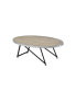 Allis Coffee Table in Weathered Gray Oak