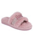 ფოტო #1 პროდუქტის Women's Halo Faux Fur Slip-On Slippers