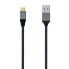 Фото #3 товара Кабель USB A — USB-C Aisens A107-0630 50 cm Серый (1 штук)